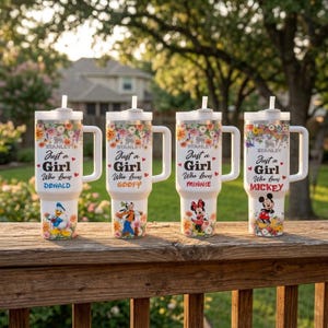 Vaso térmico de Disneyland Mickey y sus amigos de 1,18 litros (40 oz), con Daisy, Pluto y Goofy. Regalo ideal para niñas.