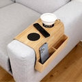 Sofa Arm Table · Couch Arm Tray Table · Modern Wood Sofa Side Table · Sofa Armrest Table Sofa Arm Wrap · Couch Arm Table for Drink & Book