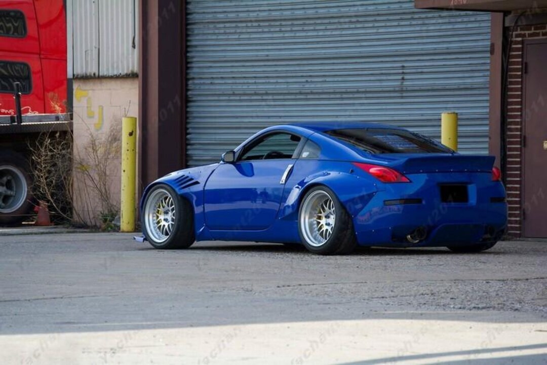 Nissan 350Z Rear Bumper Spoiler Diffuser Rb Look - Etsy