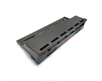 Medelstor tvåskiktad pedalplatta i aluminium Handgjord tvåskiktad pedalplatta för gitarrister