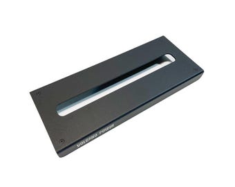 Ultrakompakt lågprofilspedalbord i aluminium med gigbag