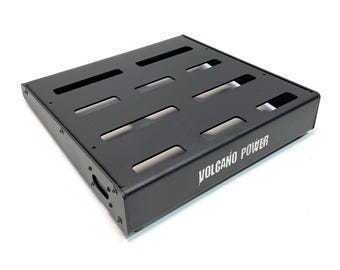 Mini handgjord aluminiumpedalboard lättviktig minigitarrbräda