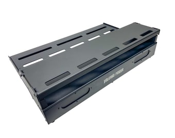 Groot dubbellaags aluminium pedaalbord Professioneel dubbellaags pedaalbord voor gitaristen