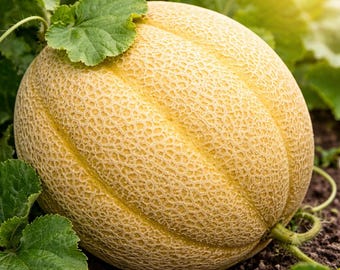 Hale’s Jumbo Cantaloupe Seeds – Heirloom Sweet Melon, NON-GMO (10 Seeds)