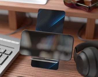 Vintage Holiday Tags Mobile Display Stand | Smartphone Desk Stand