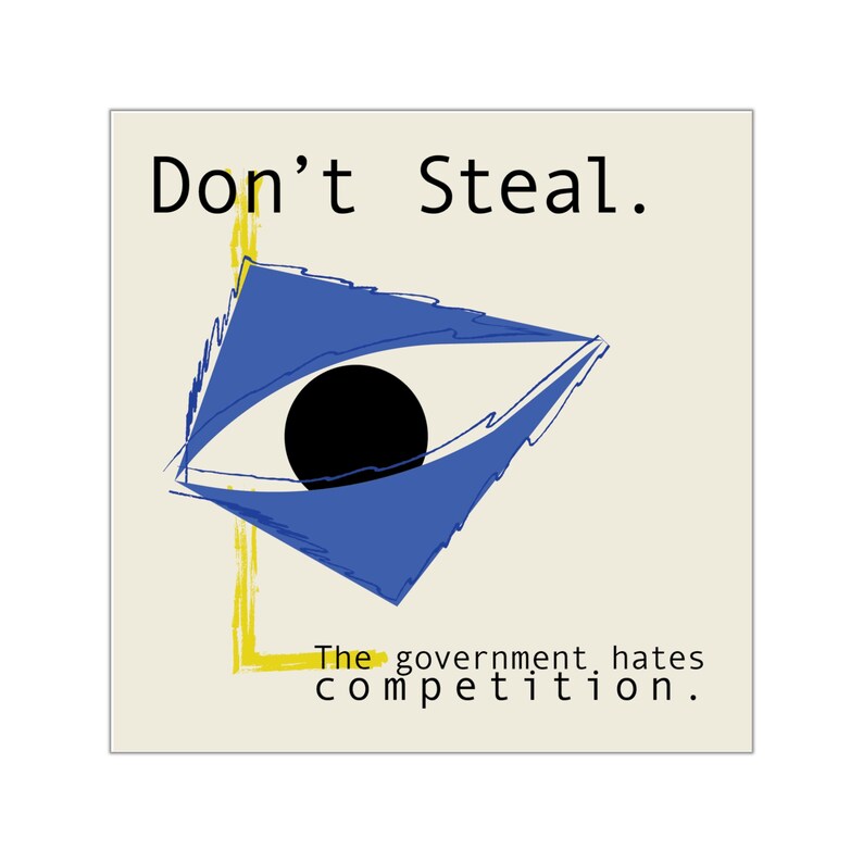Cartello in metallo con scritta Warning Do Not Steal The