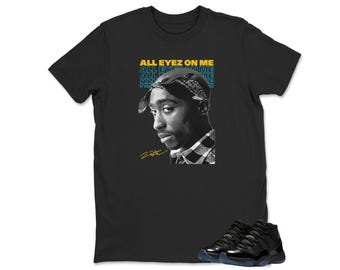 All ayez on me Sneaker tee -Jordan 11 Gamma Matching Sneaker Tee Shirt