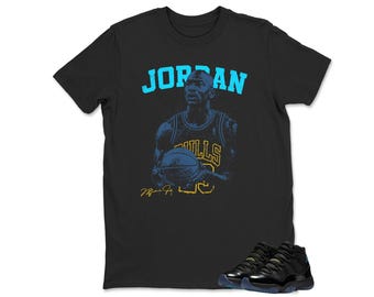 Jordan Sneaker tee -Jordan 11 Gamma Matching Sneaker Tee Shirt