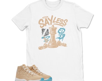 Sayless Sneaker tee -Jordan 11 H-Town Matching Sneaker Tee Shirt