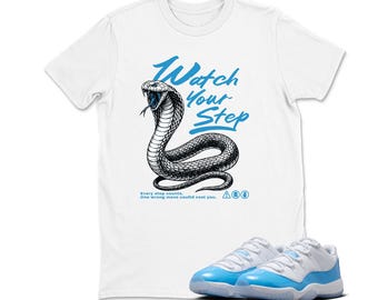 11 UNC University Blue White Low 2026 T Shirt Match What Your Step