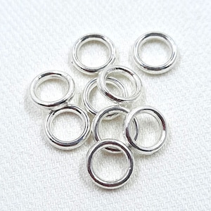  Silver Metal Rings for Crafts,Macrame Rings,Craft Rings,O Rings  Metal,Metal Circle,Small Metal O Rings Heavy Duty Round Ring for Bags Belts  Dog Leashes (16MM 100PCS)