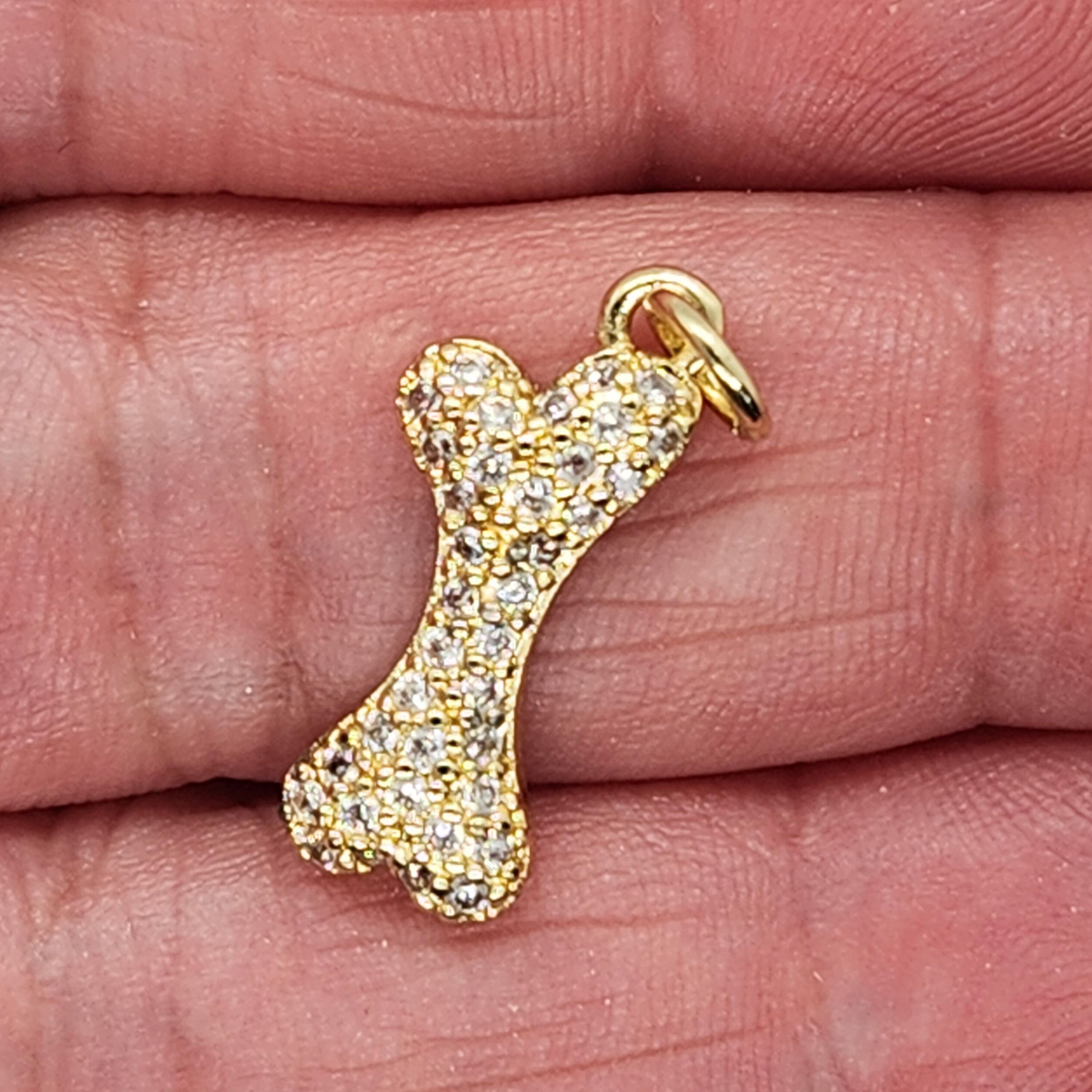 Rhinestone Dog Charm Canada
