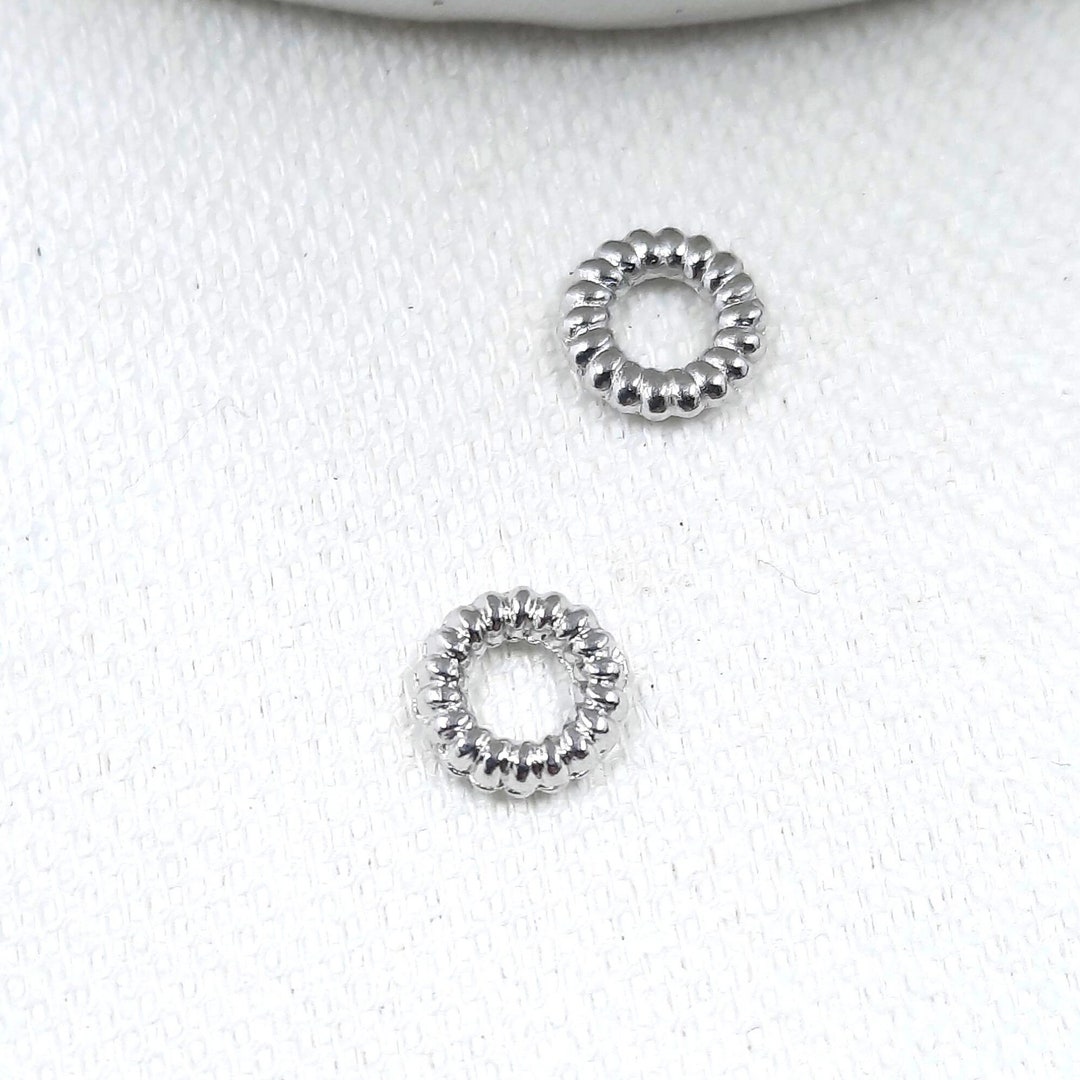 Braided 5mm Soldered Closed Jump Ring Findings, Pack of 200 Jump Rings ...