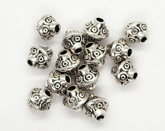 160pcs 4 tailles Perles Rouges en Forme de Larme Perles D'Imitation