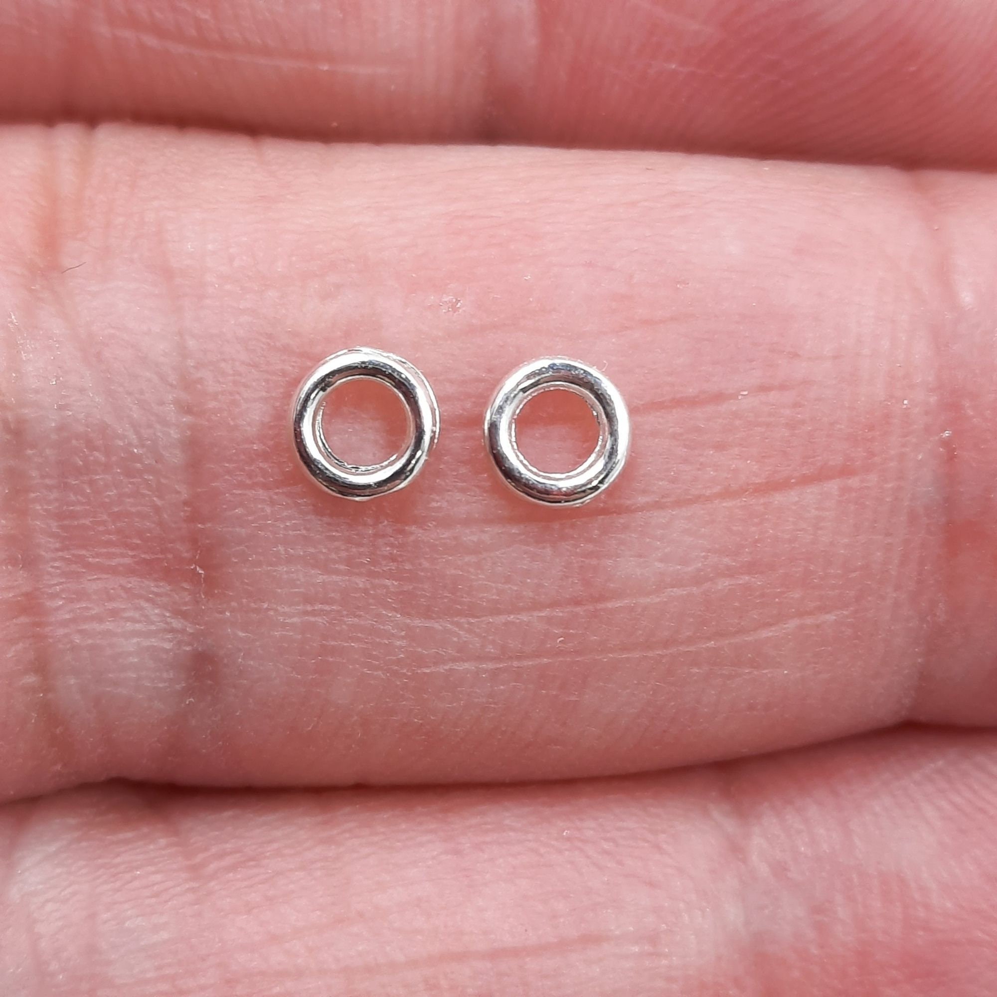 Silver Plated Solder Closed 4mm Jump Rings Pack of 100 Jump Etsy Canada