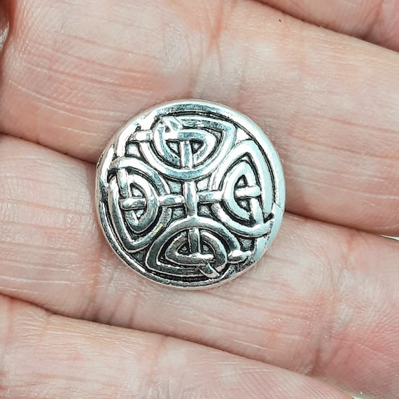 Knot antiques
ダイニングテーブル800 Knot Antique Silver Metal Shank Buttons, Pack of 6 or 12