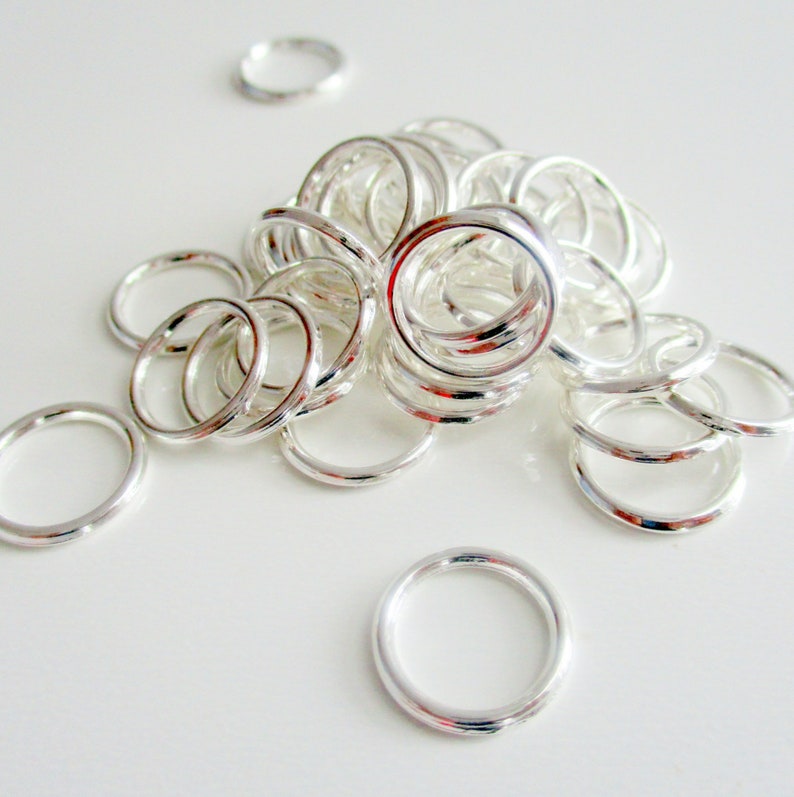 Jump Rings g1367 300 3mm Gold Plated Open Jump Rings,Thickness .6mm