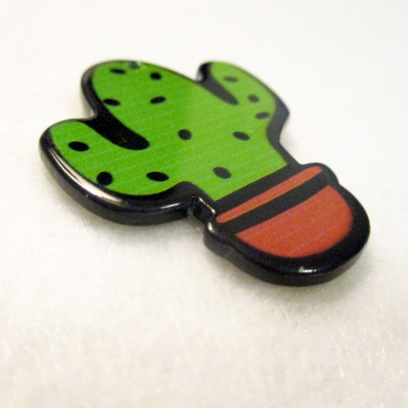 Cactus Acrylic Needle Minder Cross Stitching Hand Needle Notion Embroidery