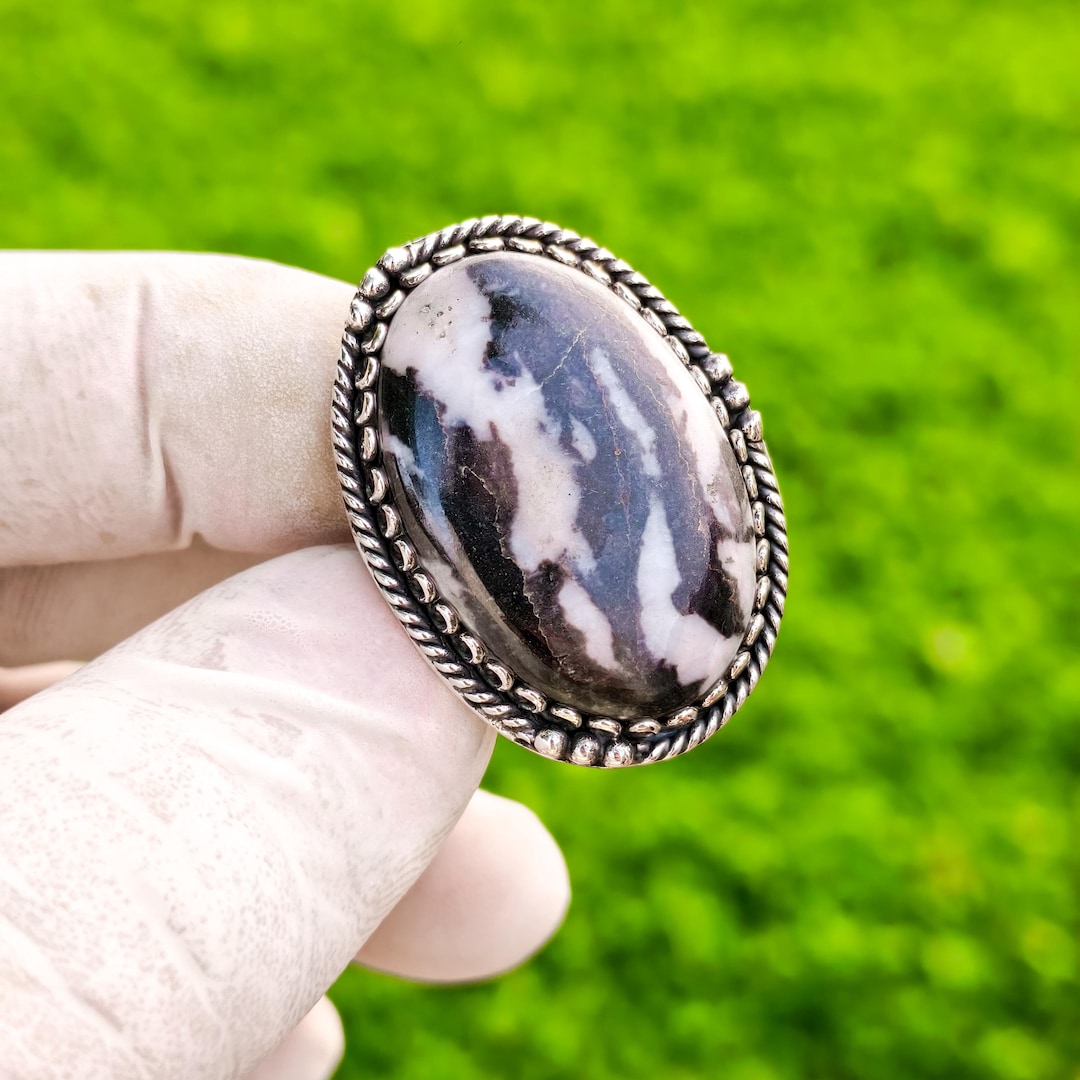 Handmade Sterling Silver White Buffalo Turquoise Ring - Etsy