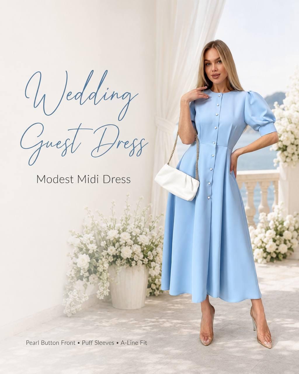 Modest Bridal Shower Dress - Etsy Modest Bridal Shower Dress - Etsy