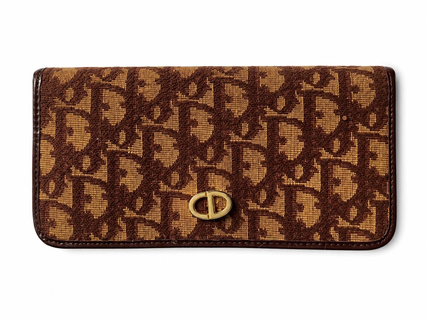Vintage Christian Dior Trotter Wallet - Etsy