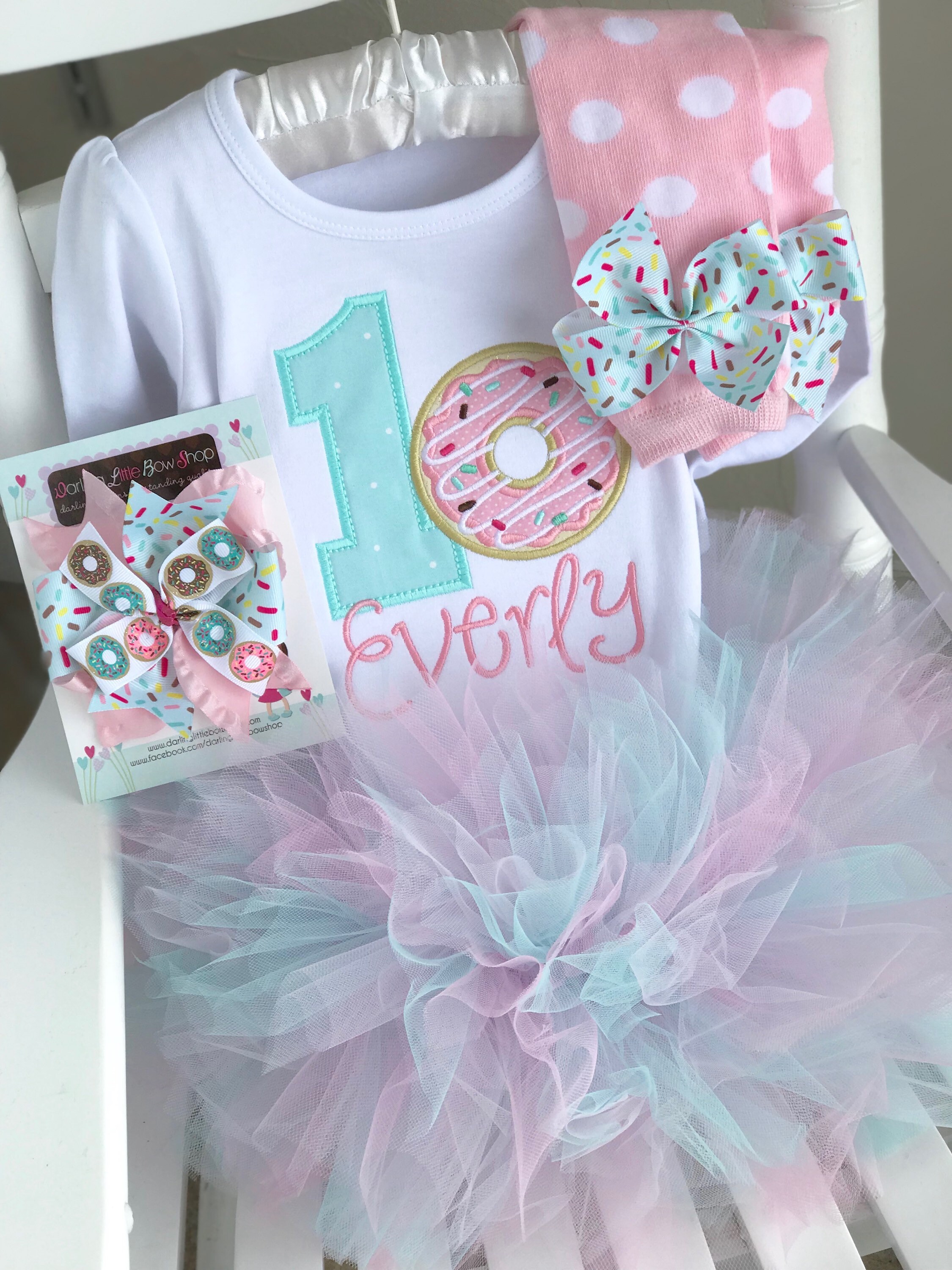 donut birthday outfit
