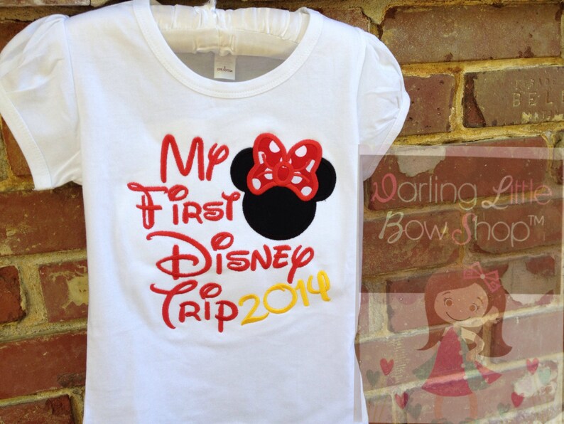 my first disney trip shirt boy