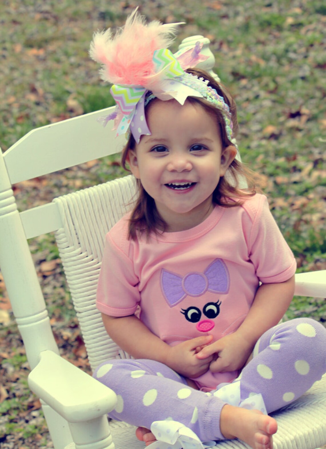 Baby Girl Easter Outfit Bunny Girl pink bunny bodysuit Etsy