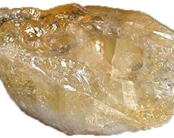 Pietra di citrino grezza del Madagascar, cristallo di citrino, citrino naturale non riscaldato, 1 unità