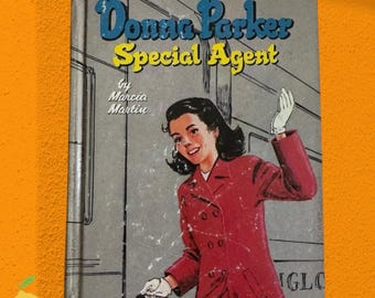 1957 Donna Parker Special Agent Marcia Martin Whitman Vintage Girl Mystery HC