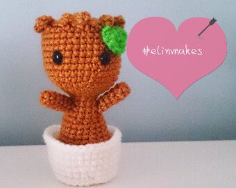 Kawaii Tree  : Amigurumi Pattern in PDF format