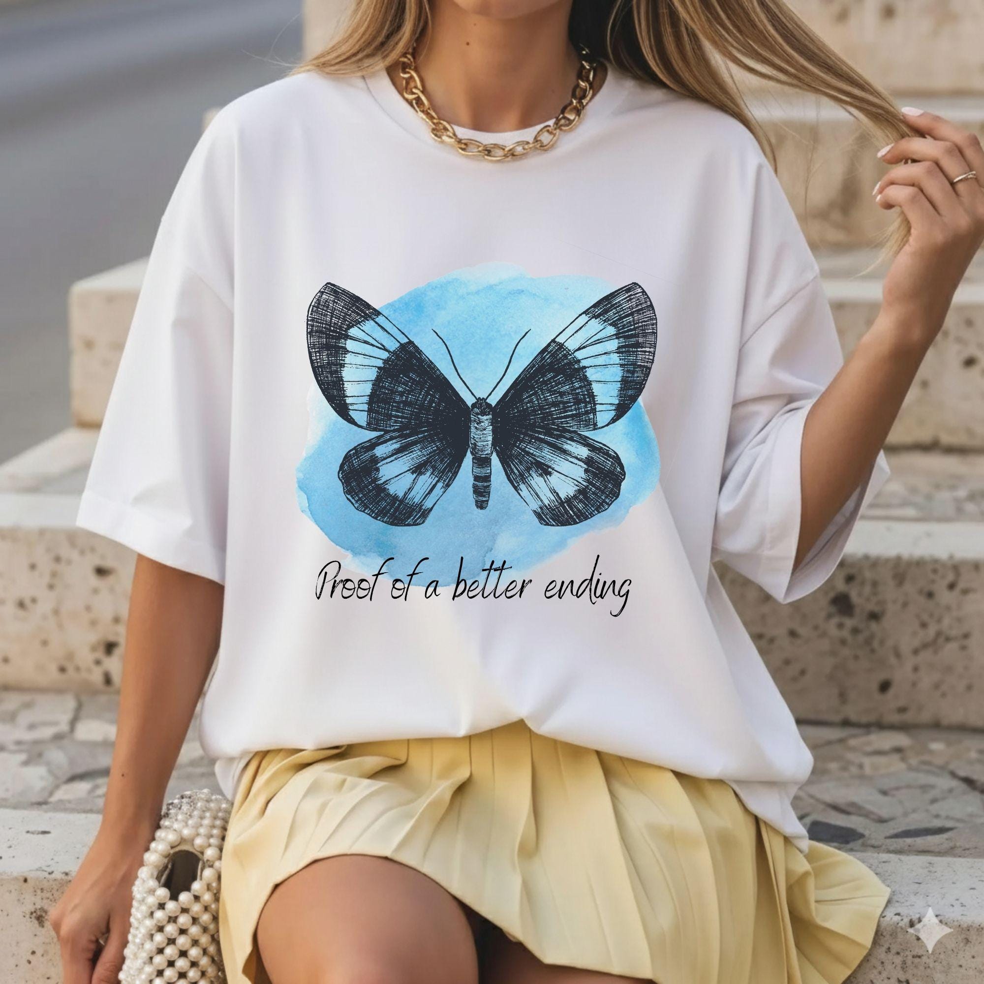 Butterfly Wings Back of Tshirt - Etsy