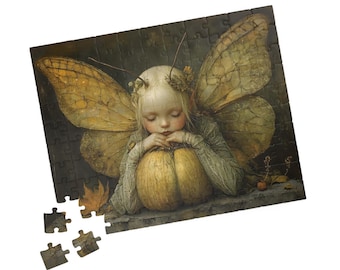 Autumn Fairy Jigsaw Puzzle: Whimsical Fall Decor, Screen-Free Activity