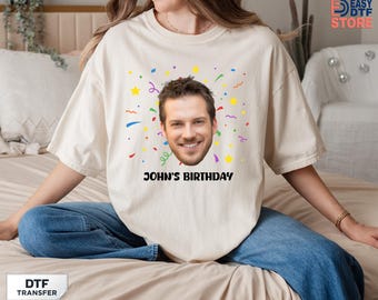 Custom Iron On Photo Decal, Personalized Dtf Transfer For Shirts, Hoodies