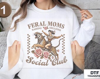 Sassy Mom Mother’s Day DTF Transfer, Ready to Press, Heat Press Design
