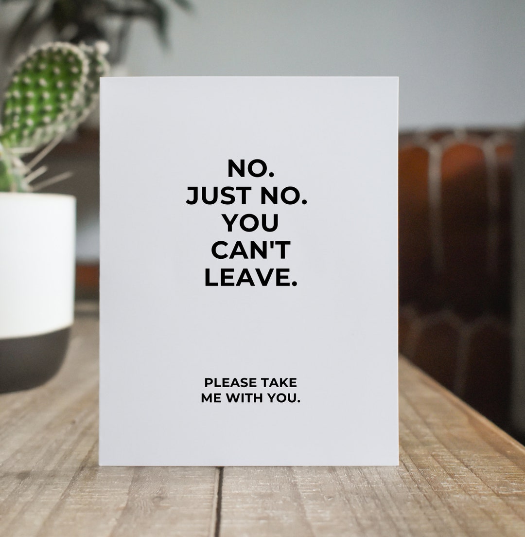 Cannot Retire You Can't Leave, New Job, Retirement Card, Congratulations, Coworker ...