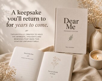 Pregnancy Keepsake Journal | Guided Reflection Pages (Digital Download)