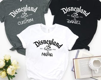 Disney 2025 Shirt, Family Disney Trip Shirts, Mickey Minnie Shirt, Disney Vacation Tee, Matching Family Disneyland Shirt, Disneyworld Outfit