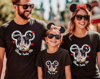 Custom Disney Trip 2026 Sweatshirt, Personalized Disney Sweatshirt, Matching Family Disney Family Vacation Sweatshirt, Mickey Sweatshirt