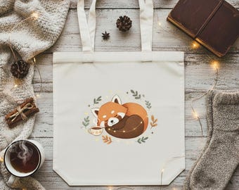 Rustikale weiße Einkaufstasche Mockup, leere Canvas-Einkaufstasche Mockup, gemütliche flach gelegte Tasche, Lebensstil Mockup, einfache Einkaufstasche
