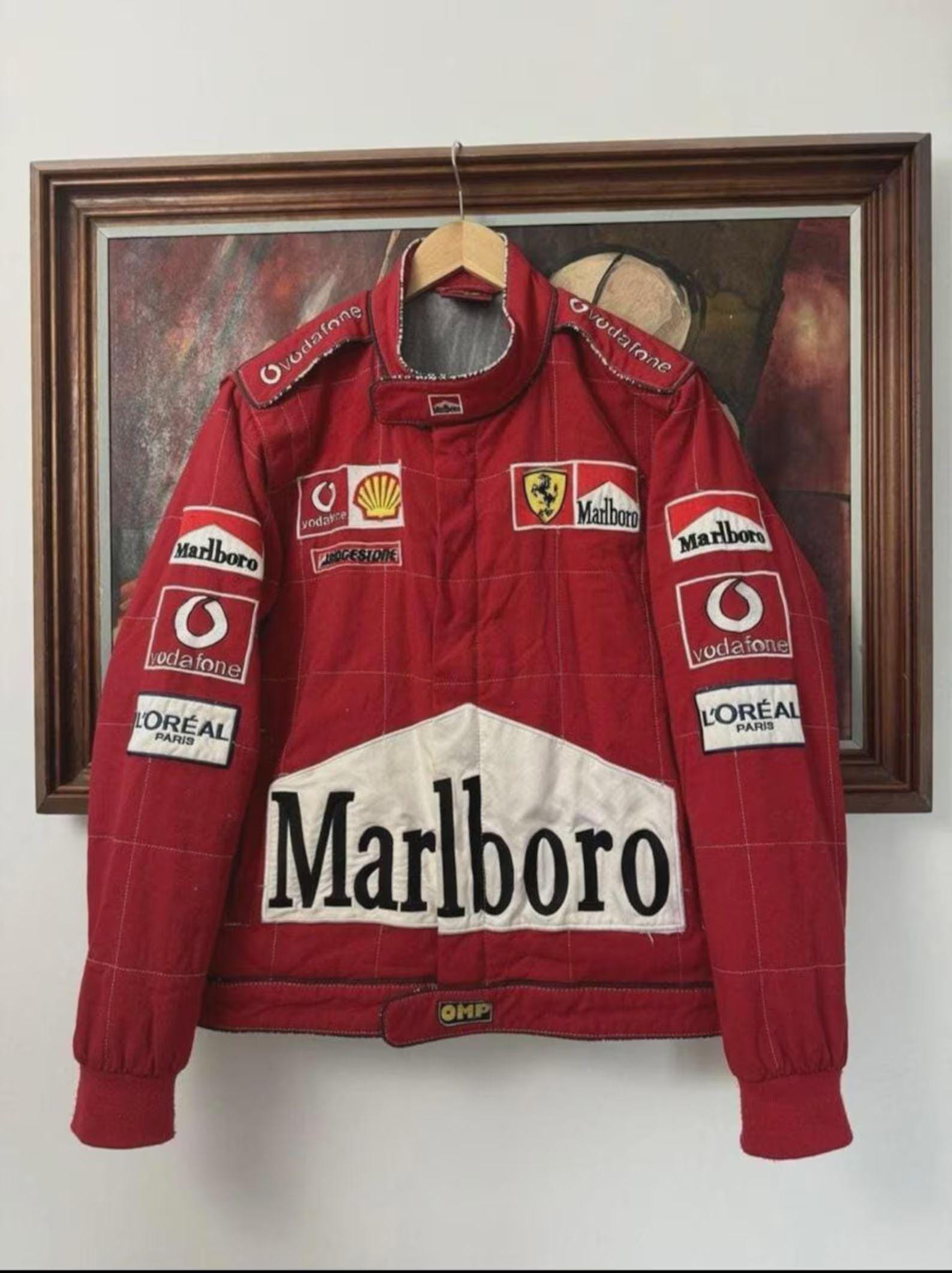 ​【ヴィンテージ】Ferrari F1 マールボロ レーシングブルゾン XXL Vintage Ferrari Marlboro F1 Jacket - Etsy