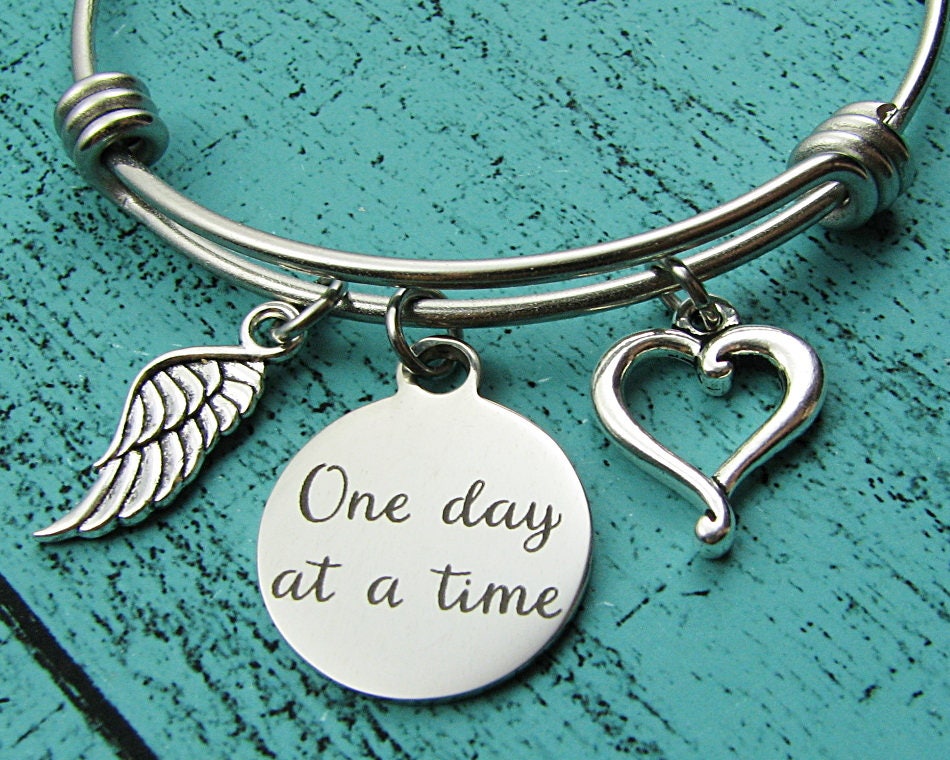 grief gift bracelet grief and mourning jewelry sympathy gift Etsy
