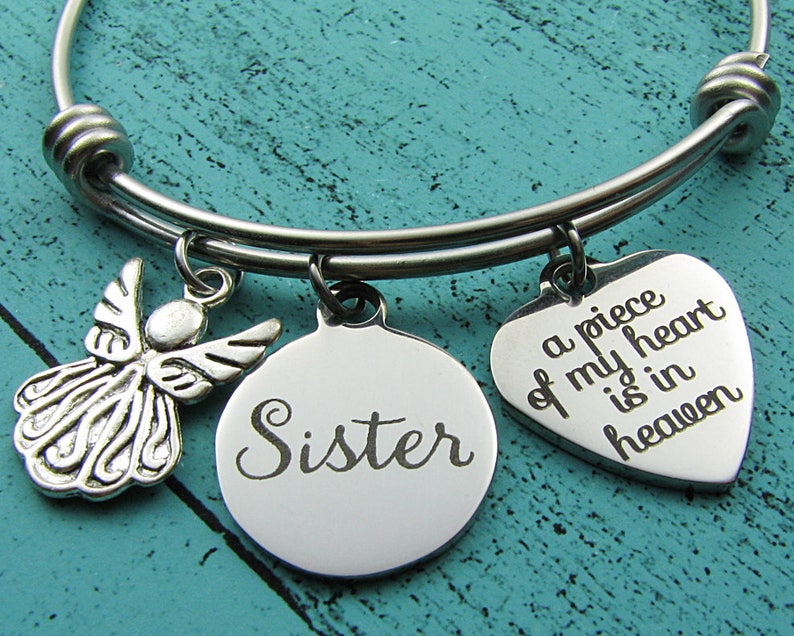 Sister Memorial Gift Remembrance Jewelry Sympathy Gift Etsy
