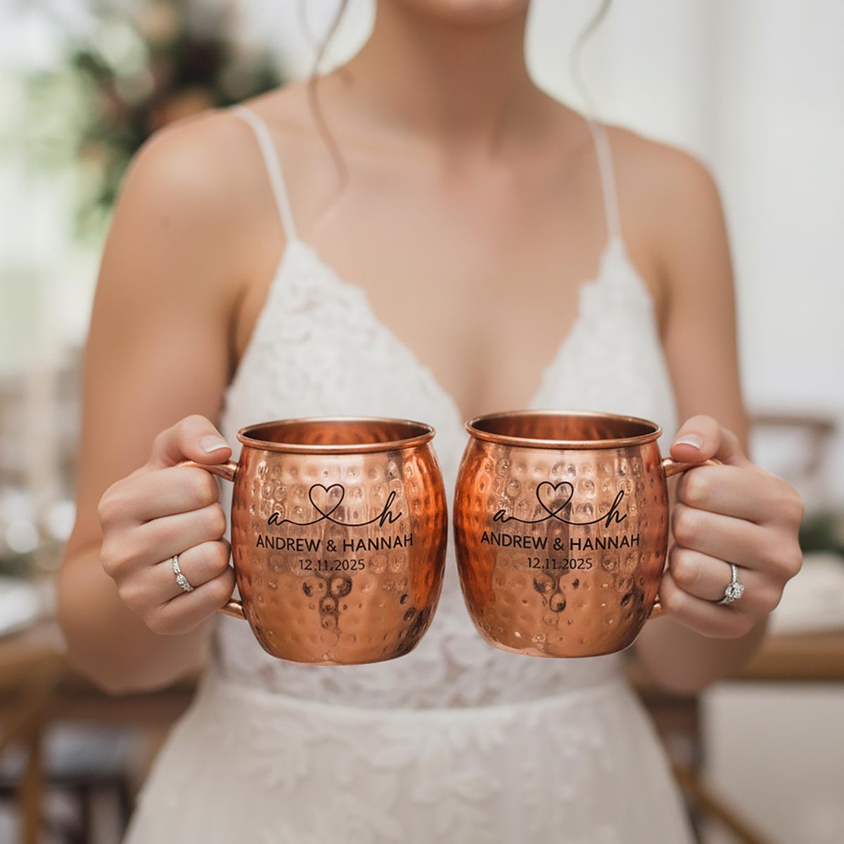 Personalized Copper Moscow Mule Mug, Engraved Wedding Gift - Etsy
