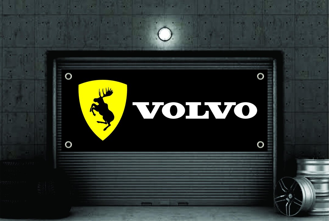 Volvo Logo Vinyl Banner: Garage, Shop, Showroom Decor - Etsy Canada
