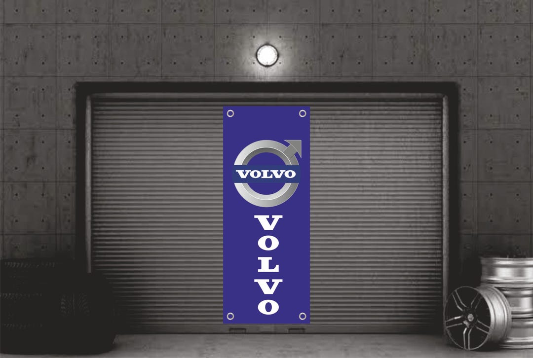Volvo Logo Vinyl Banner: Garage, Shop, Showroom Decor - Etsy Australia