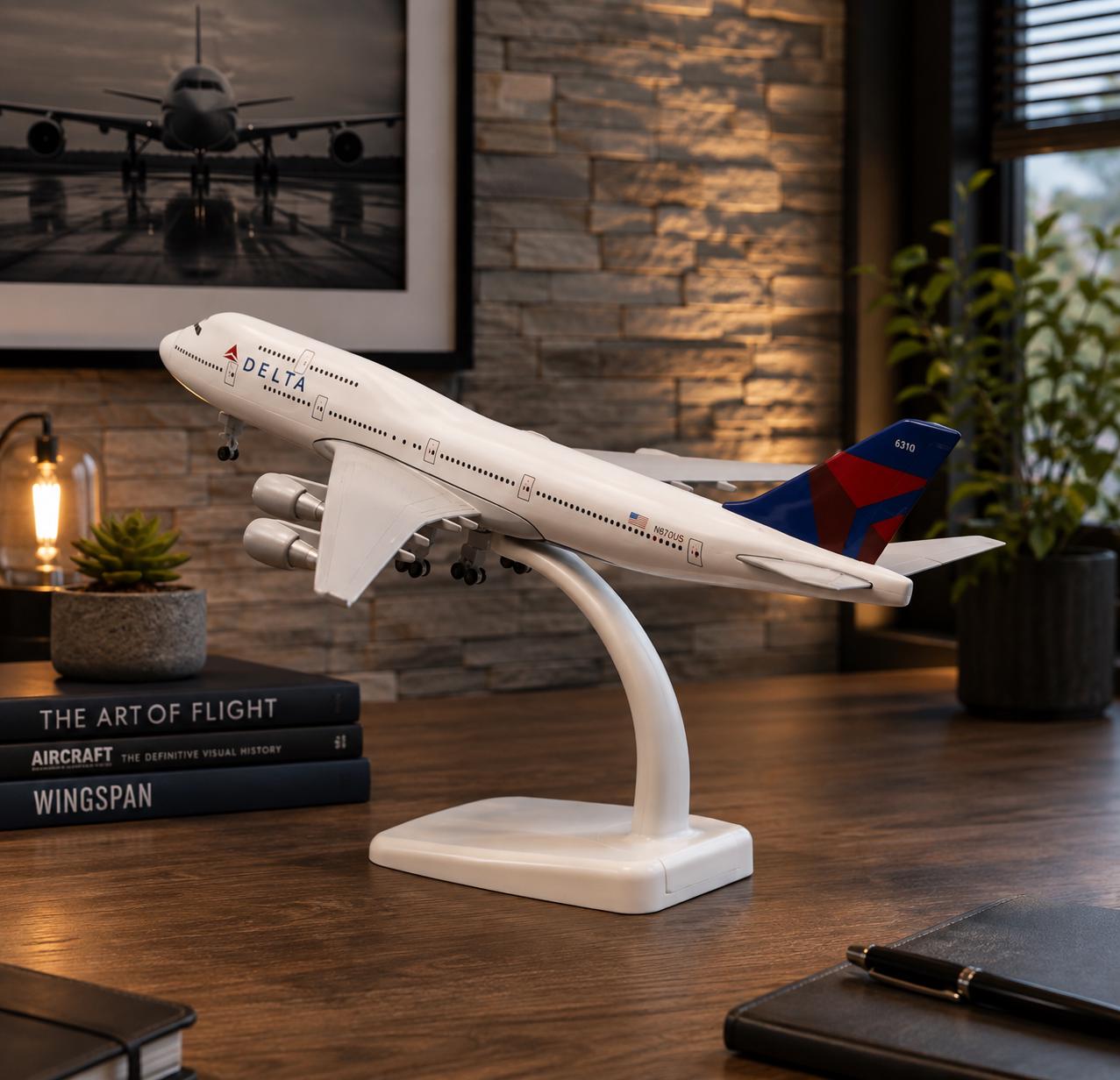 Delta Airlines Boeing 747 Diecast Airplane Model (1:400 Scale) - Etsy