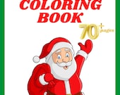 christmas colouring book printable colouring sheets instant download Winter Coloring Pages  kids printable pages pdf Winter Activities pages