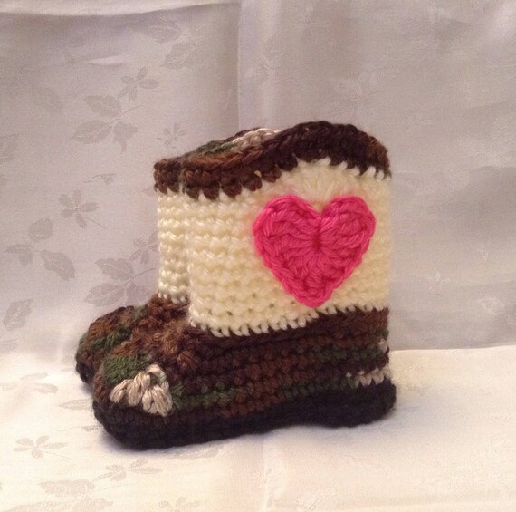 botas vaqueras tejidas para bebe