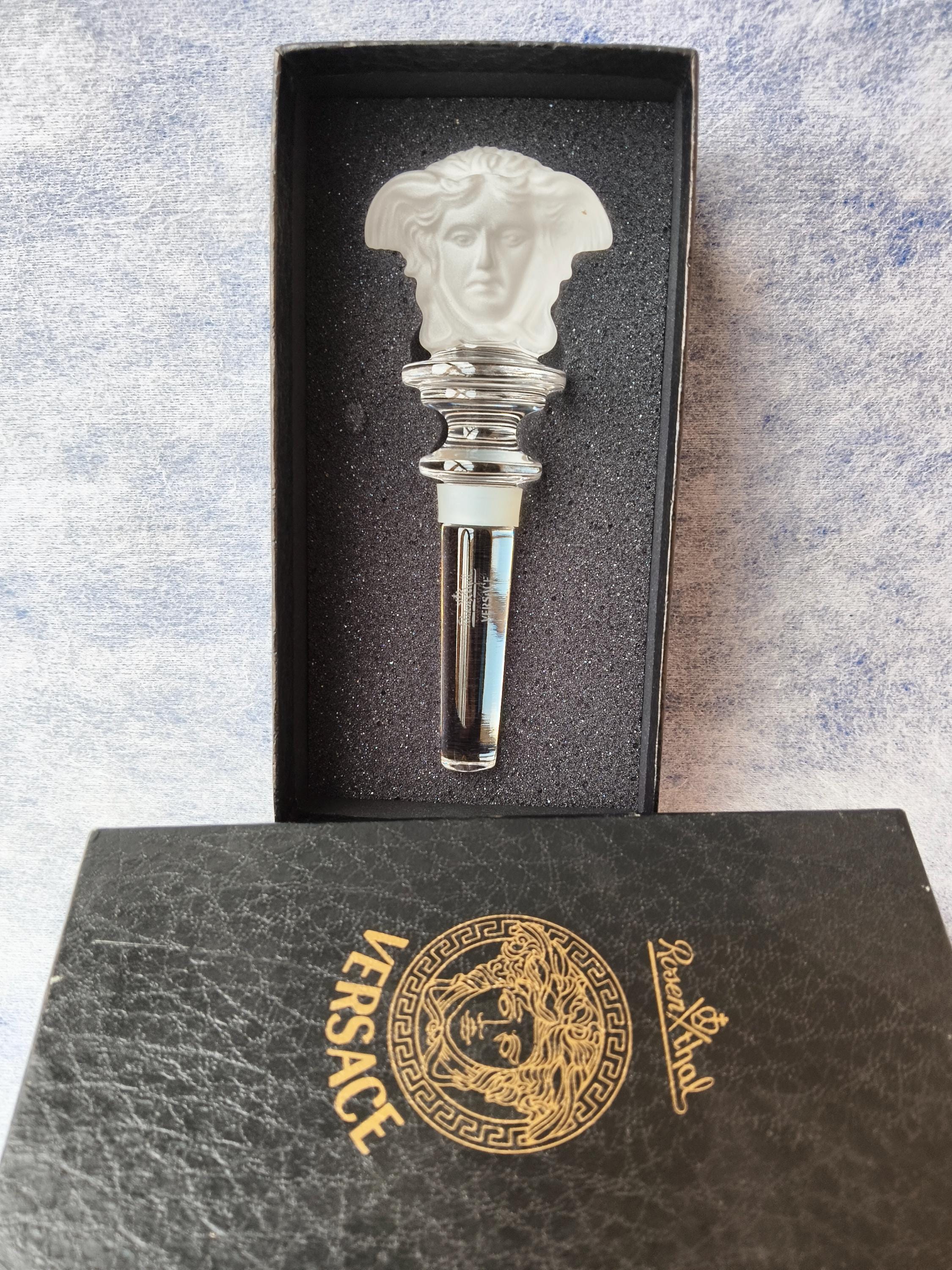 Versace Rosenthal Medusa Wine Stopper - Etsy